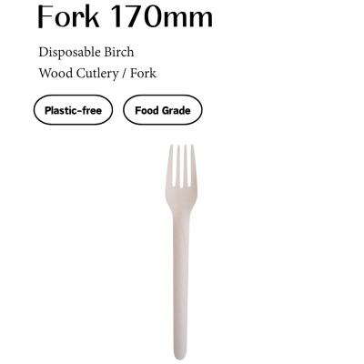 Birch Wooden Finis Fork – 170mm